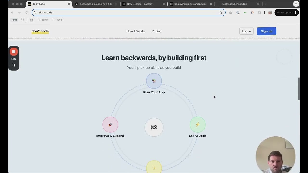 YouTube video player