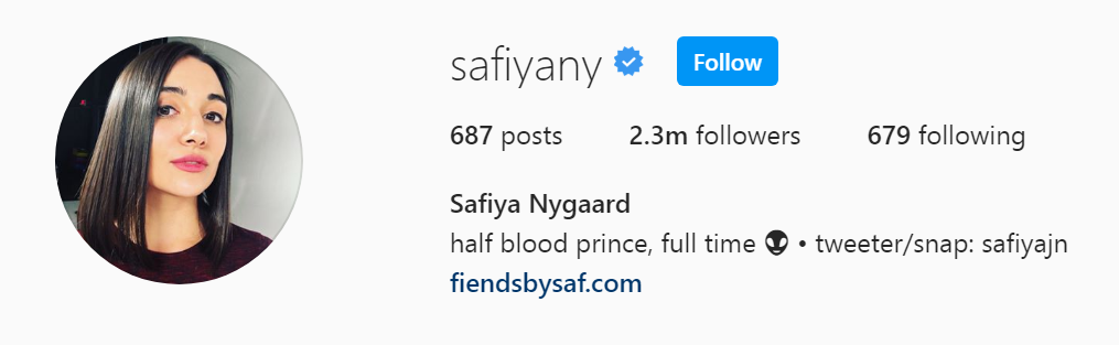 23 Top Beauty Influencer - Safiya Nygaard