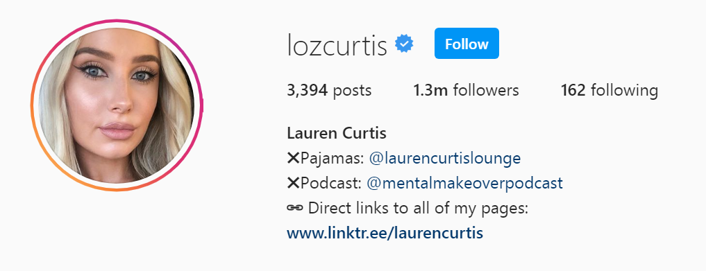 41 Top Beauty Influencer - Lauren Curtis