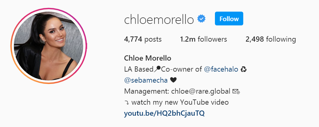 43 Top Beauty Influencer - Chloe Morello