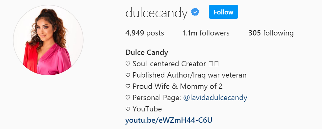 46 Top Beauty Influencer - Dulce Candy