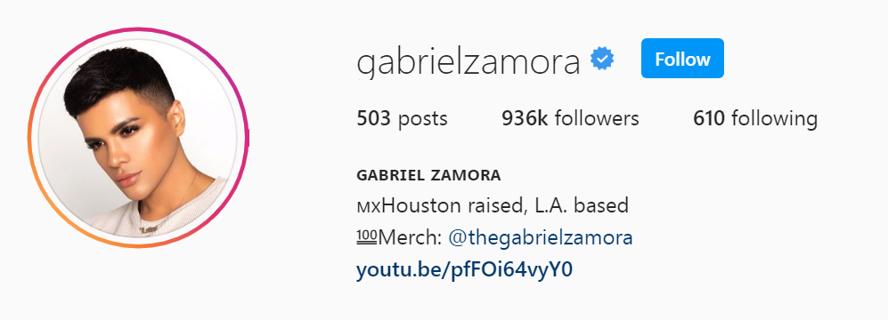 48 Top Beauty Influencer - Gabriel Zamora