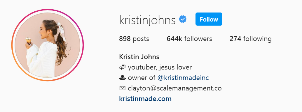 53 Top Beauty Influencer - Kristin Johns