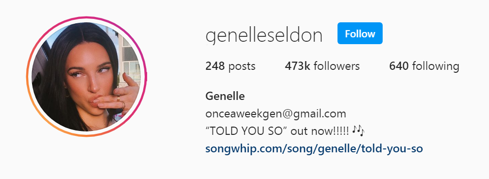 56 Top Beauty Influencer - Genelle Seldon