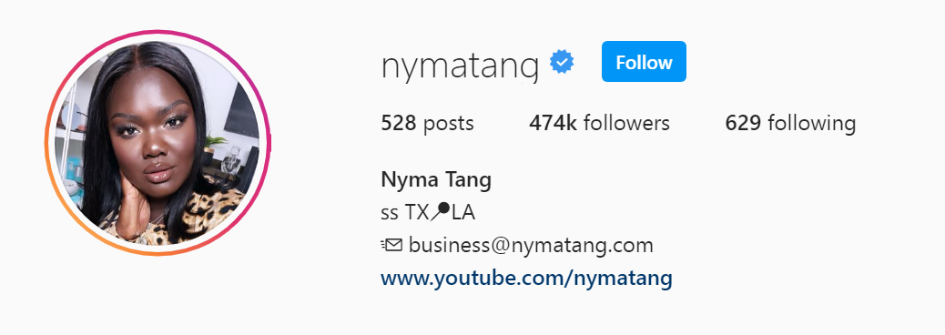 58 Top Beauty Influencer - Nyma Tang