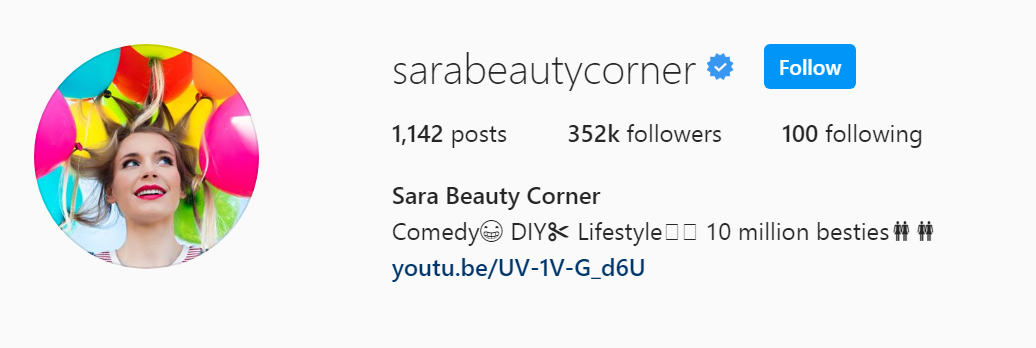 66 Top Beauty Influencer - SaraBeautyCorner