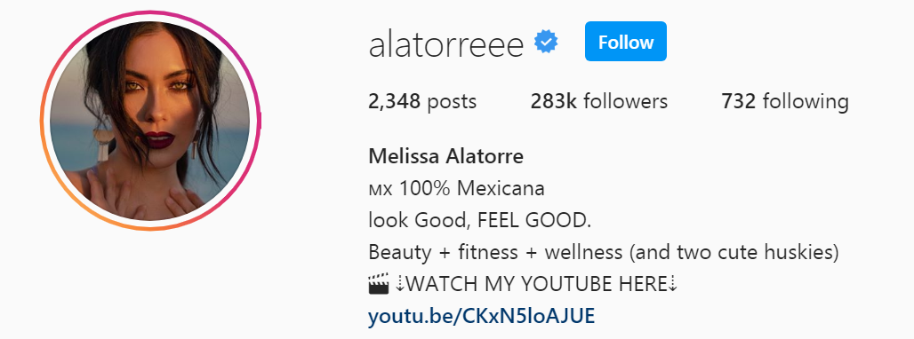 74 Top Beauty Influencer - Melisssa Alatorre