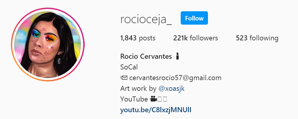 79 Top Beauty Influencer - Rocio Cervantes