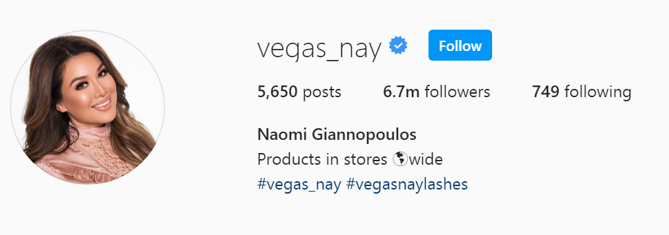 8 1 Top Beauty Influencer - Naomi Giannopoulos