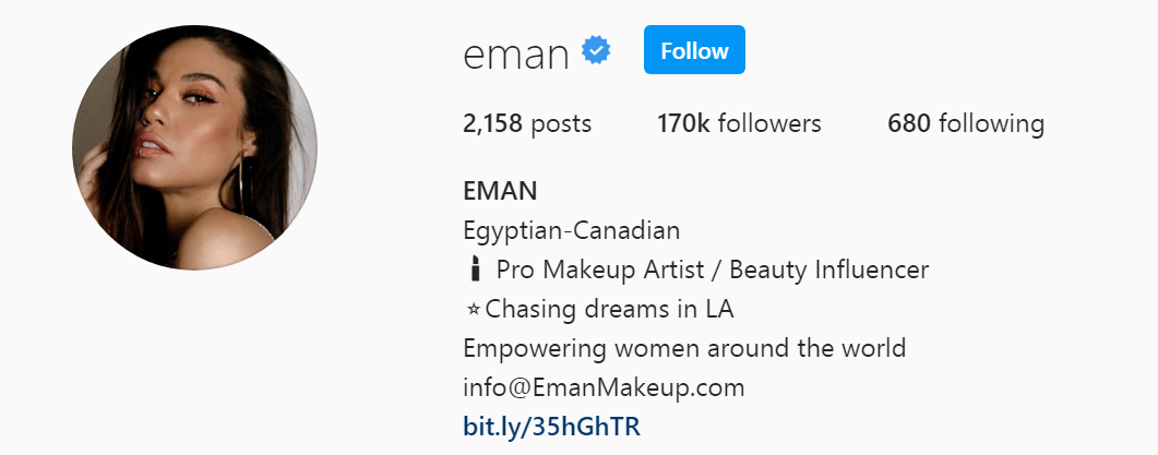 84 Top Beauty Influencer - Eman