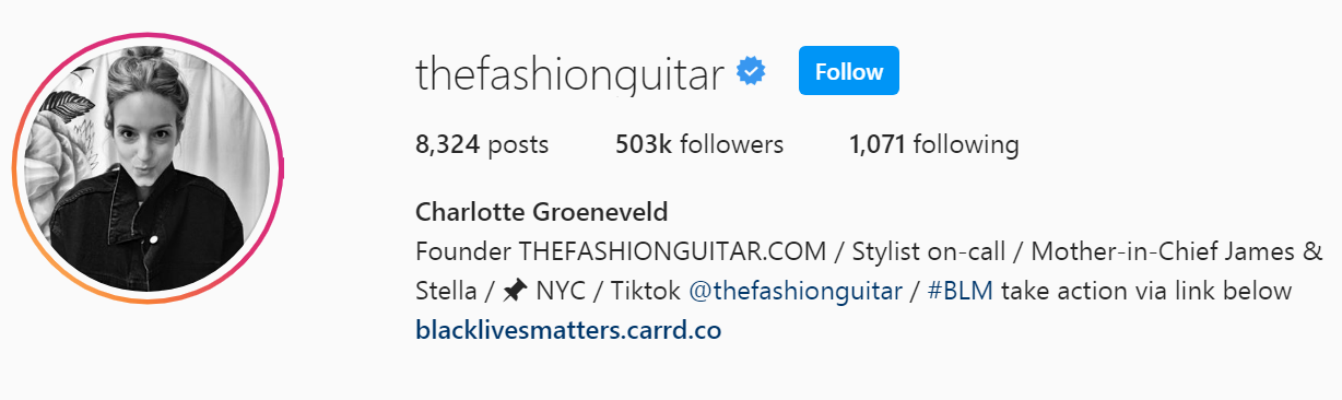 14 Top NYC Influencer - Charlotte Groeneveld