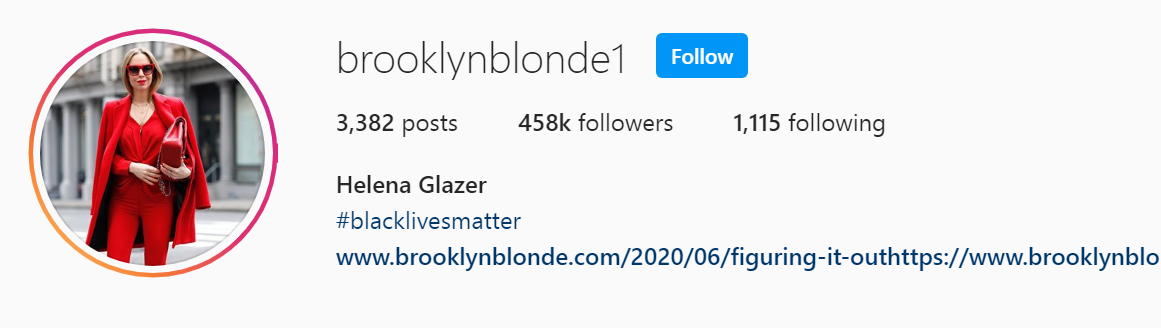 16 Top NYC Influencer - Helena Glazer