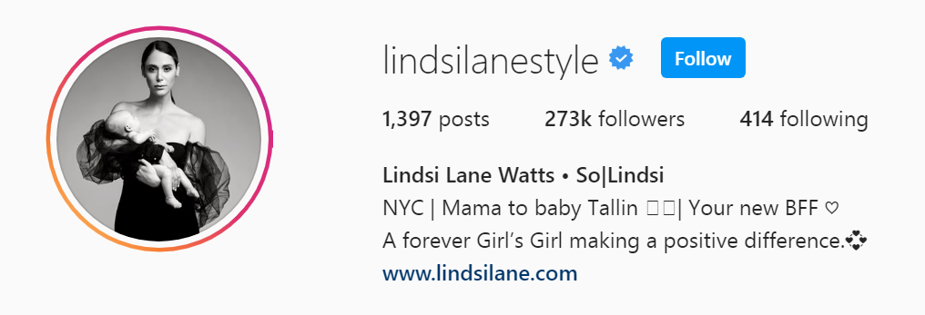 30 Top NYC Influencer - Lindsi Lane Watts