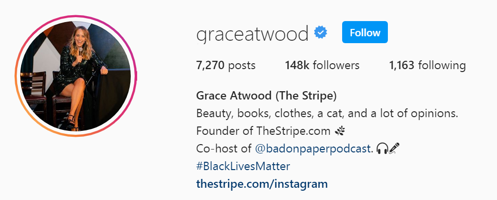 42 Top NYC Influencer - Grace Atwood
