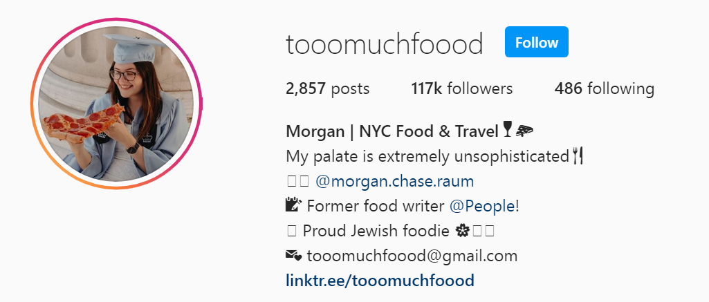45 Top NYC Influencer -Morgan Raum
