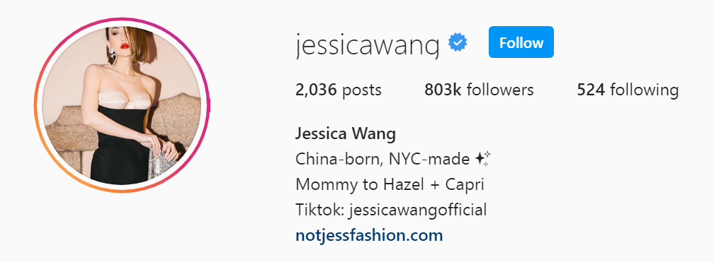 6 Top NYC Influencer - Jessica Wang