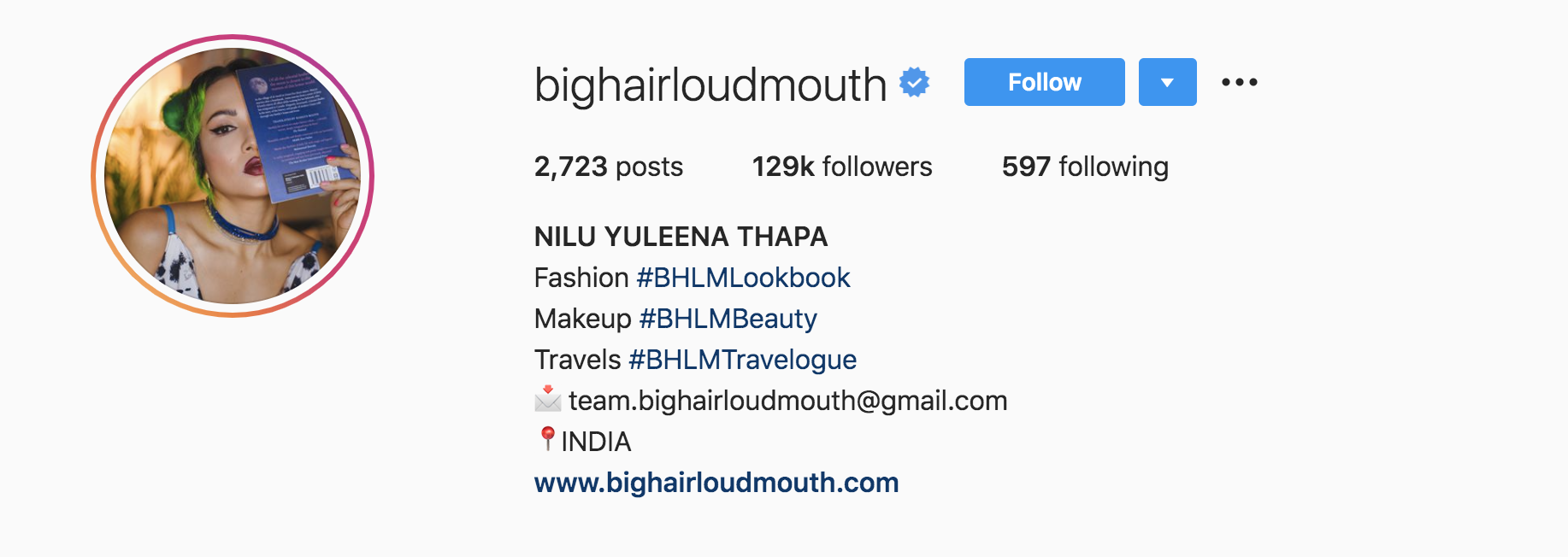 Screen Shot 2020 06 11 at 1.00.51 PM Top Fashion Influencers - Nilu Yuleena Thapa