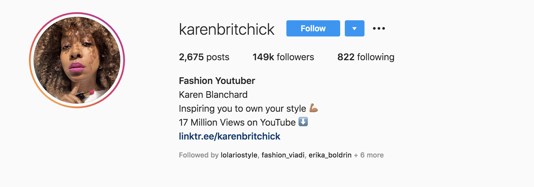 Screen Shot 2020 06 11 at 1.01.06 PM Top Fashion Influencers - Karen Blanchard