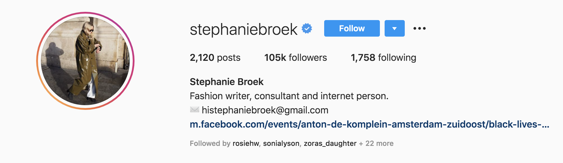 Screen Shot 2020 06 11 at 1.11.32 PM Top Fashion Influencers - Stephanie Broek