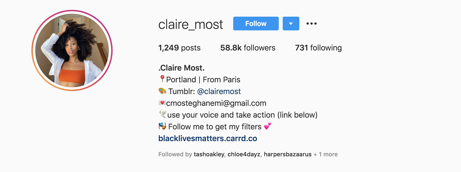 Screen Shot 2020 06 11 at 1.17.38 PM Top Fashion Influencers - Claire Most