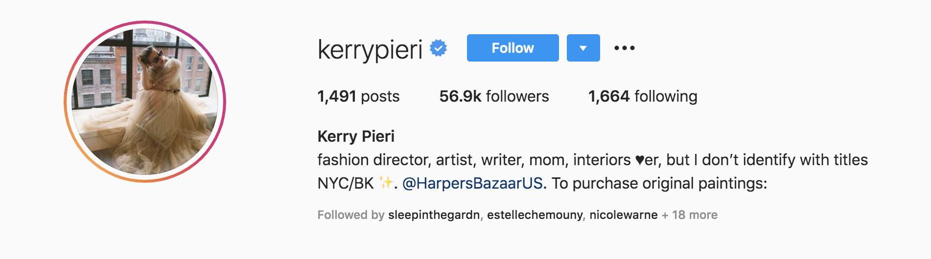 Screen Shot 2020 06 11 at 1.17.54 PM Top Fashion Influencers - Kerry Pieri