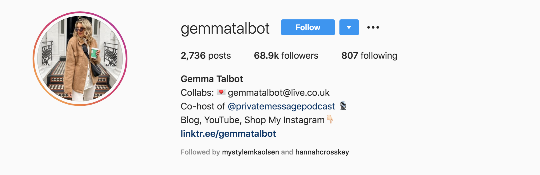 Screen Shot 2020 06 11 at 1.18.00 PM Top Fashion Influencers - Gemma Talbot