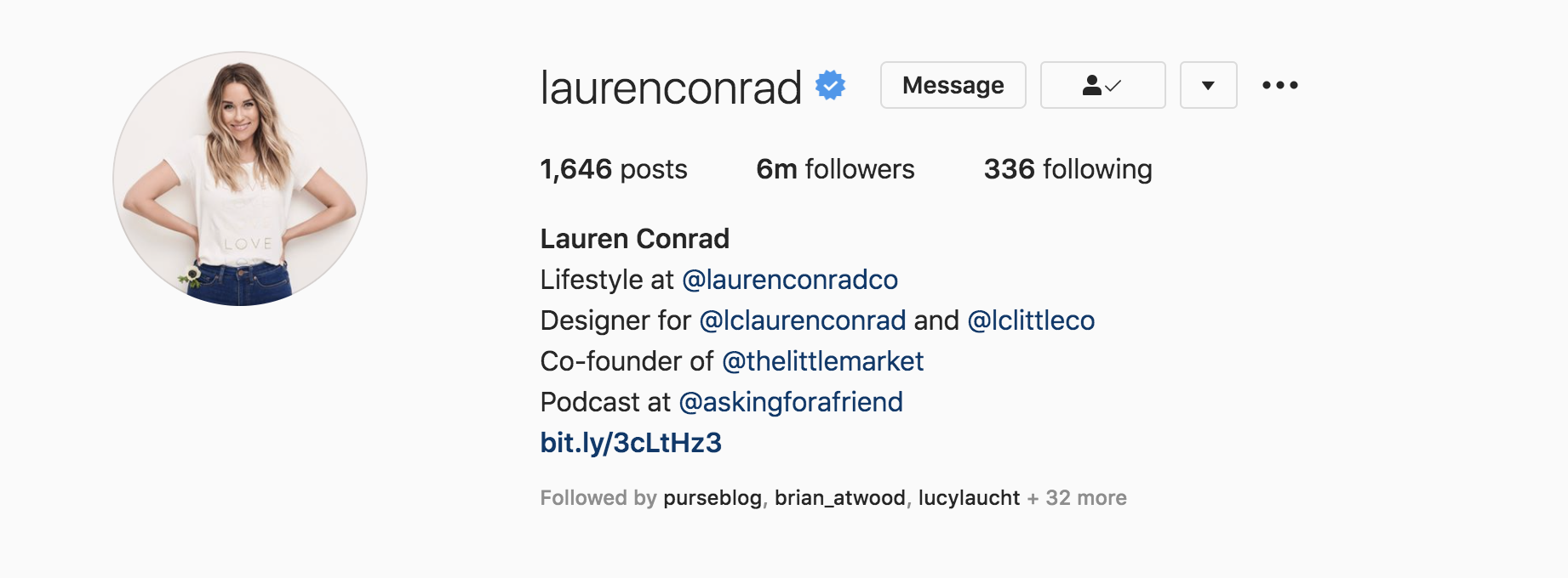 Screen Shot 2020 06 11 at 10.38.11 AM Top Fashion Influencers - Lauren Conrad