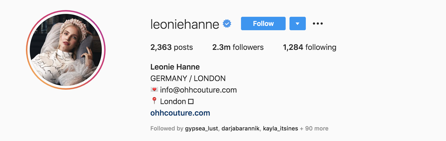 Screen Shot 2020 06 11 at 10.43.26 AM Top Fashion Influencers- Leonie Hanne