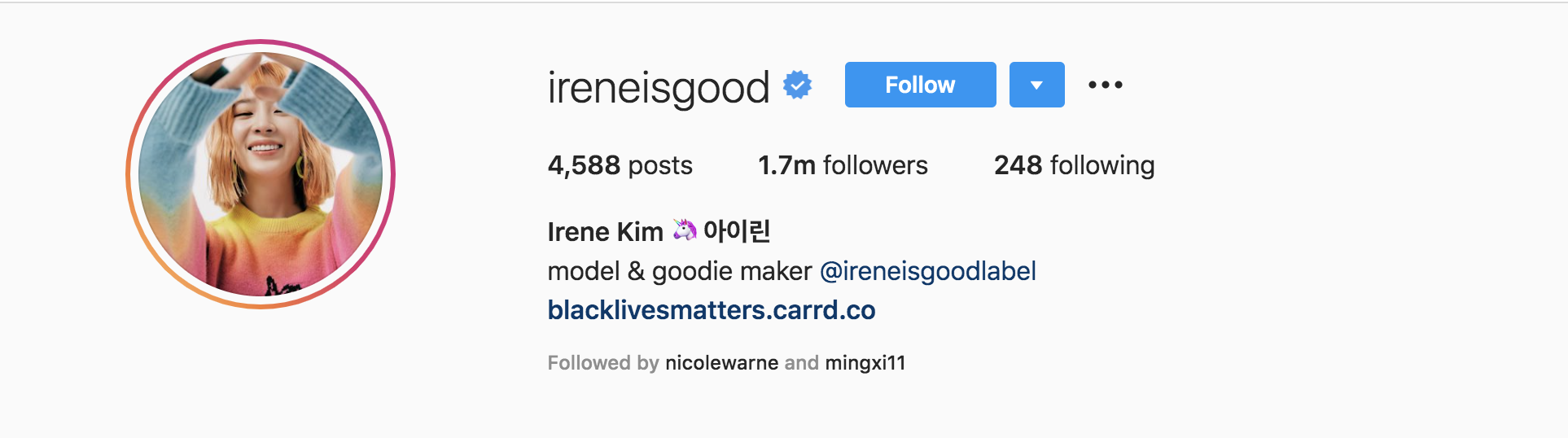 Screen Shot 2020 06 11 at 10.50.13 AM Top Fashion Influencers - Irene Kim