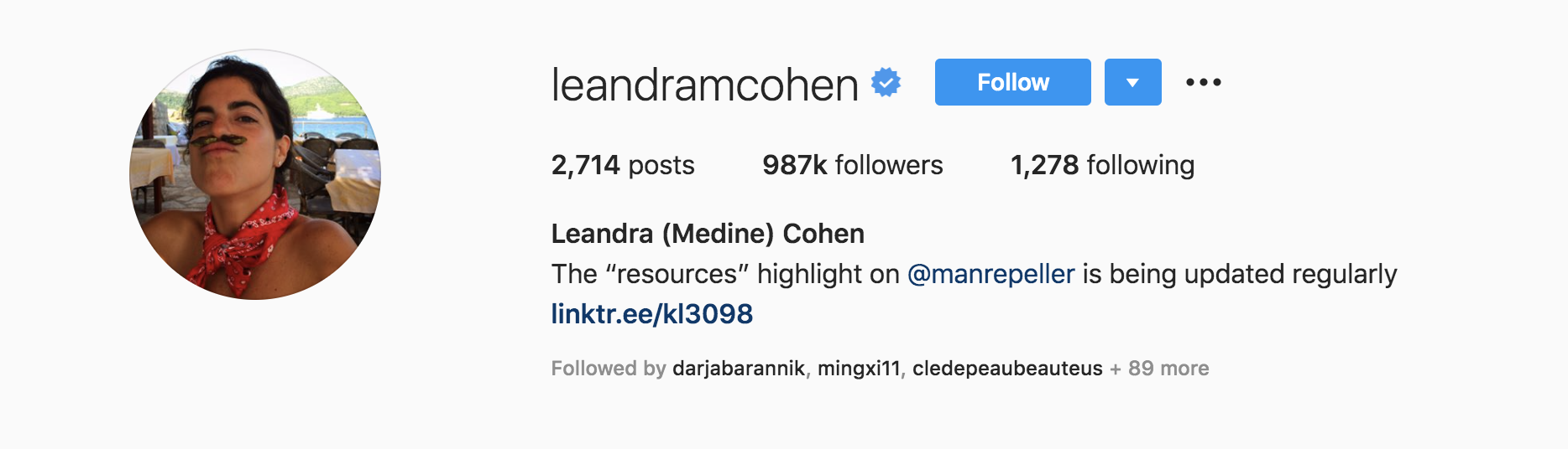 Screen Shot 2020 06 11 at 11.04.43 AM Top Fashion Influencers - Leandra Medine Cohen