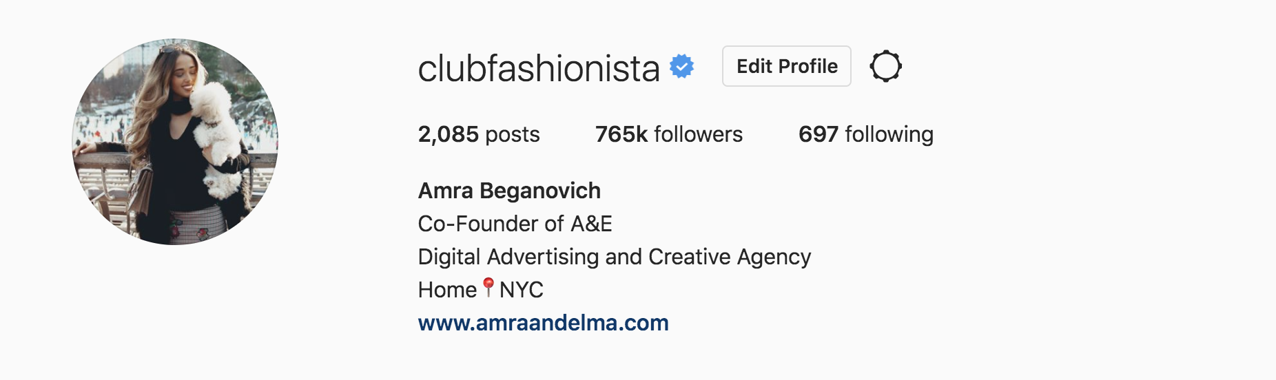 Screen Shot 2020 06 11 at 11.12.02 AM Top Fashion Influencers - Amra Beganovich