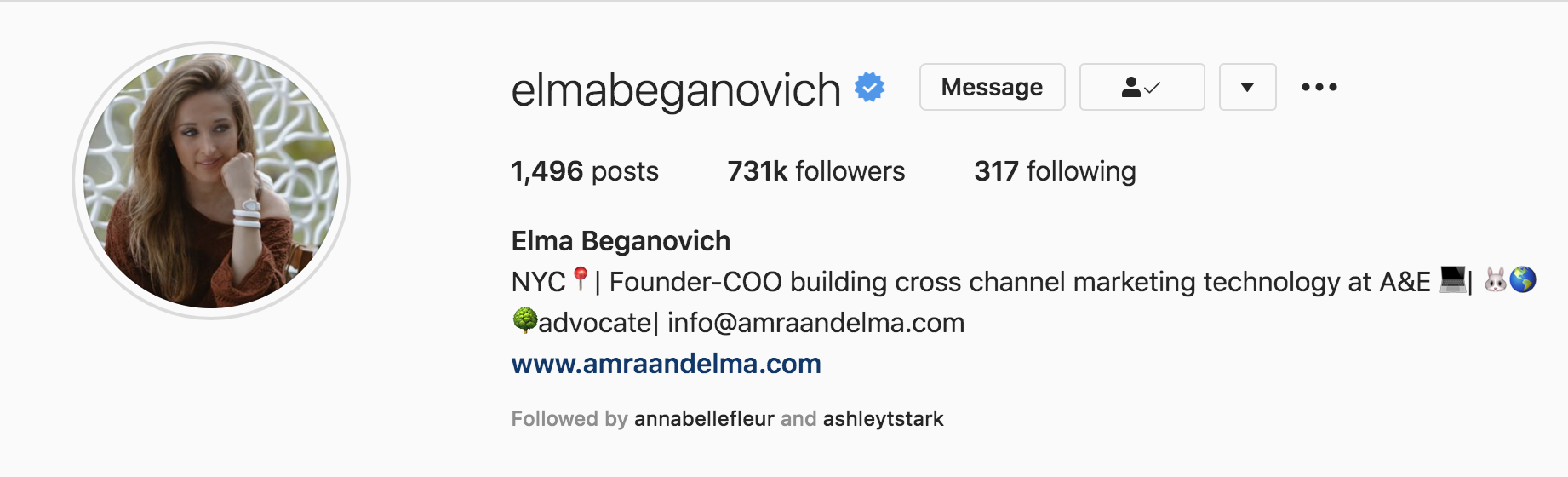 Screen Shot 2020 06 11 at 11.12.22 AM Top Fashion Influencers - Elma Beganovich