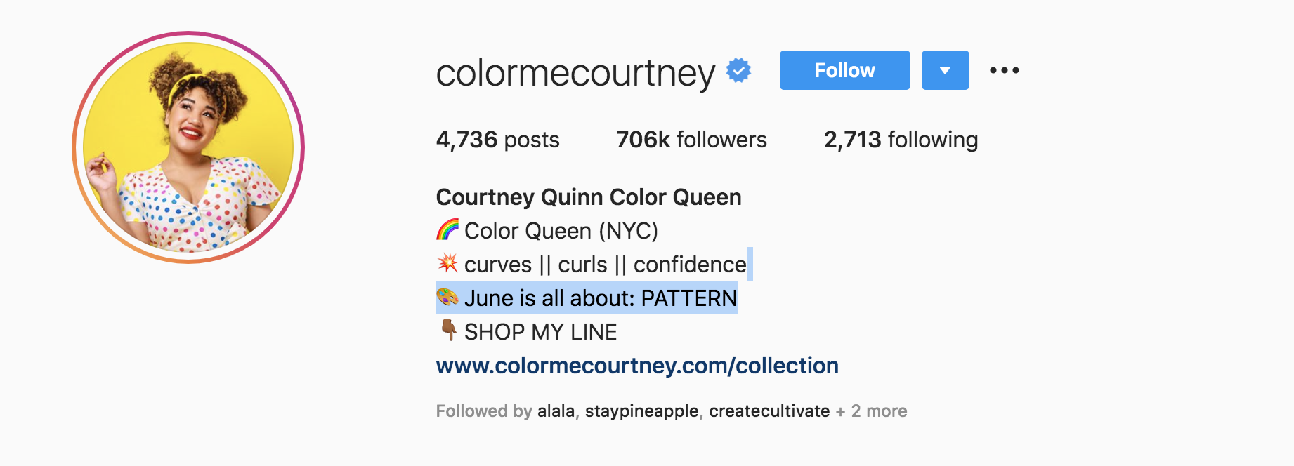 Screen Shot 2020 06 11 at 11.12.40 AM Top Fashion Influencers - Courtney Quinn Queen