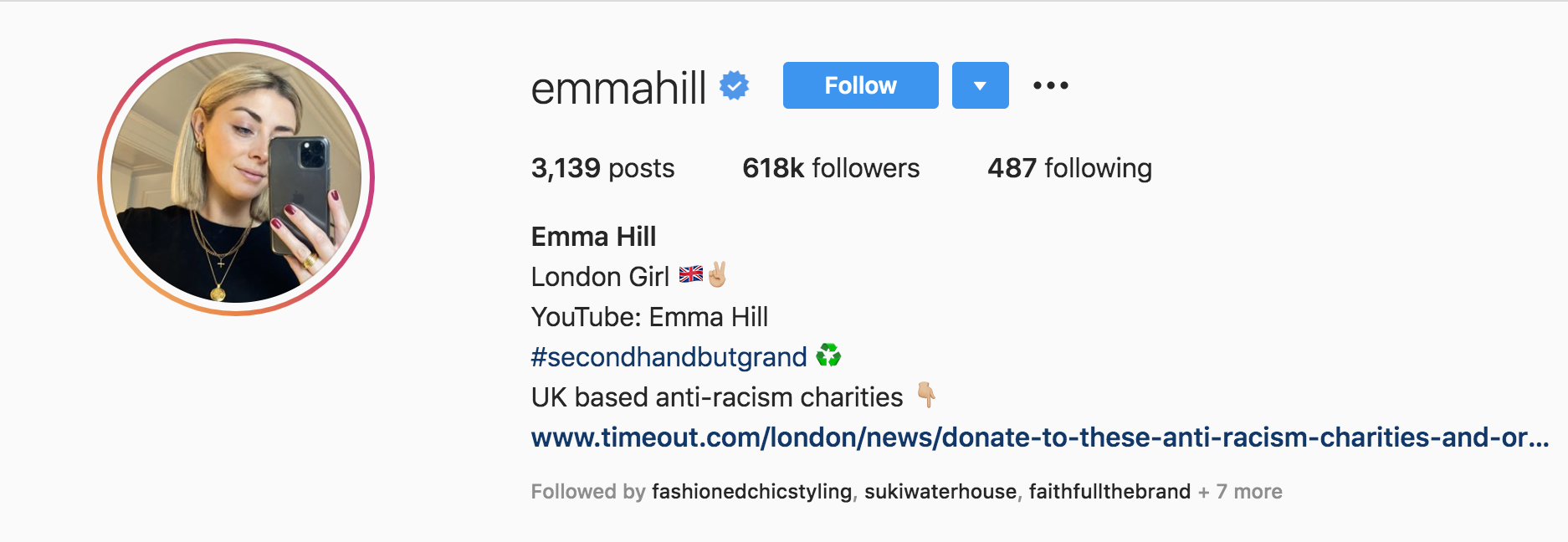 Screen Shot 2020 06 11 at 11.40.27 AM Top Fashion Influencers - Emma Hill