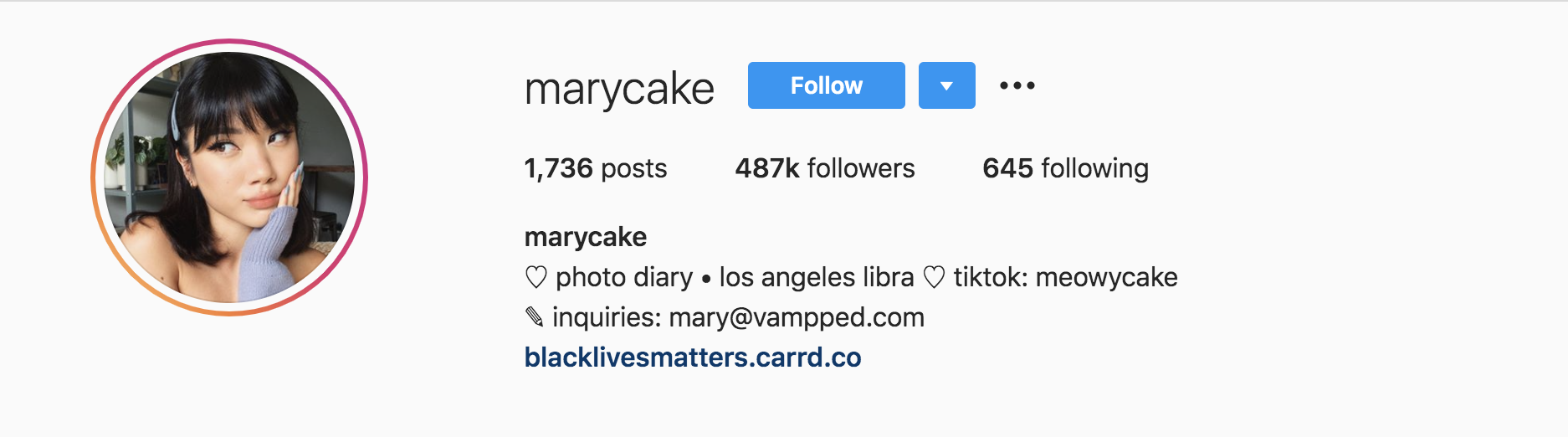 Screen Shot 2020 06 11 at 11.50.42 AM Top Fashion Influencers - Marycake
