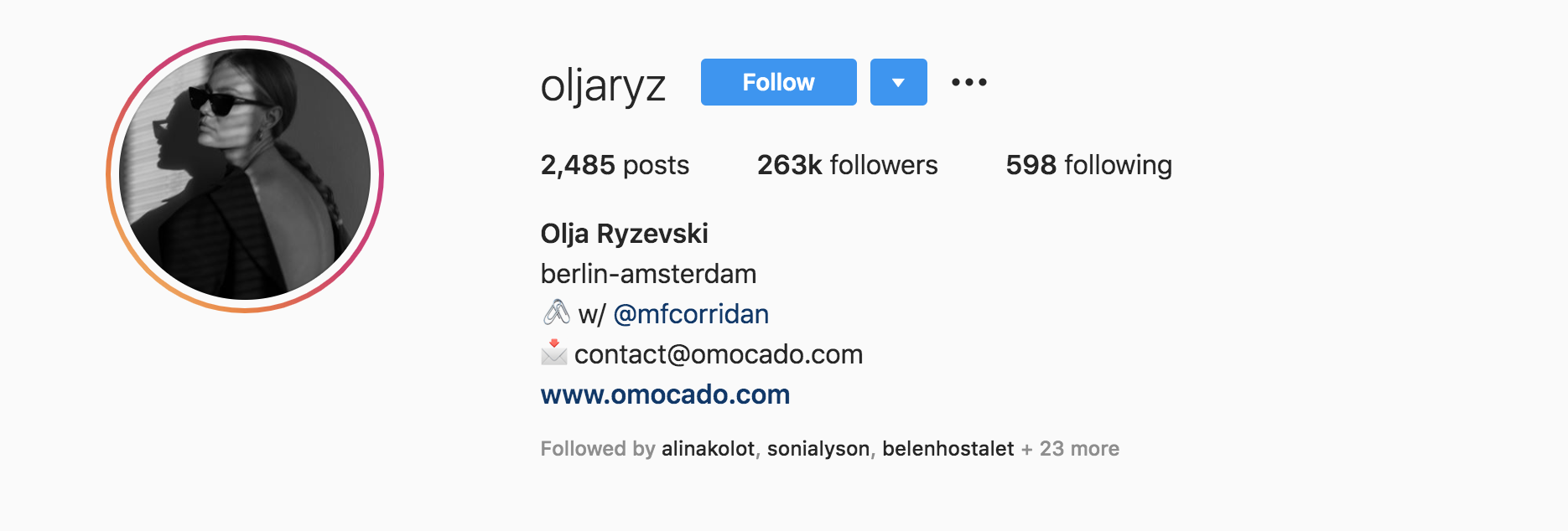 Screen Shot 2020 06 11 at 12.37.32 PM Top Fashion Influencers - Olja Ryzevski