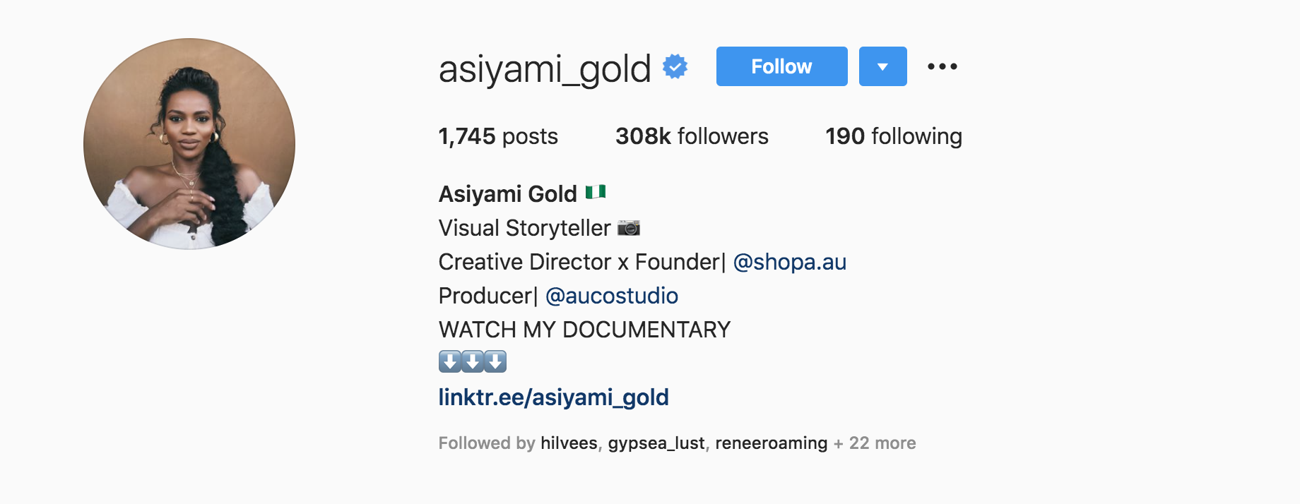 Screen Shot 2020 06 11 at 12.37.48 PM Top Fashion Influencers - Asiyami Gold