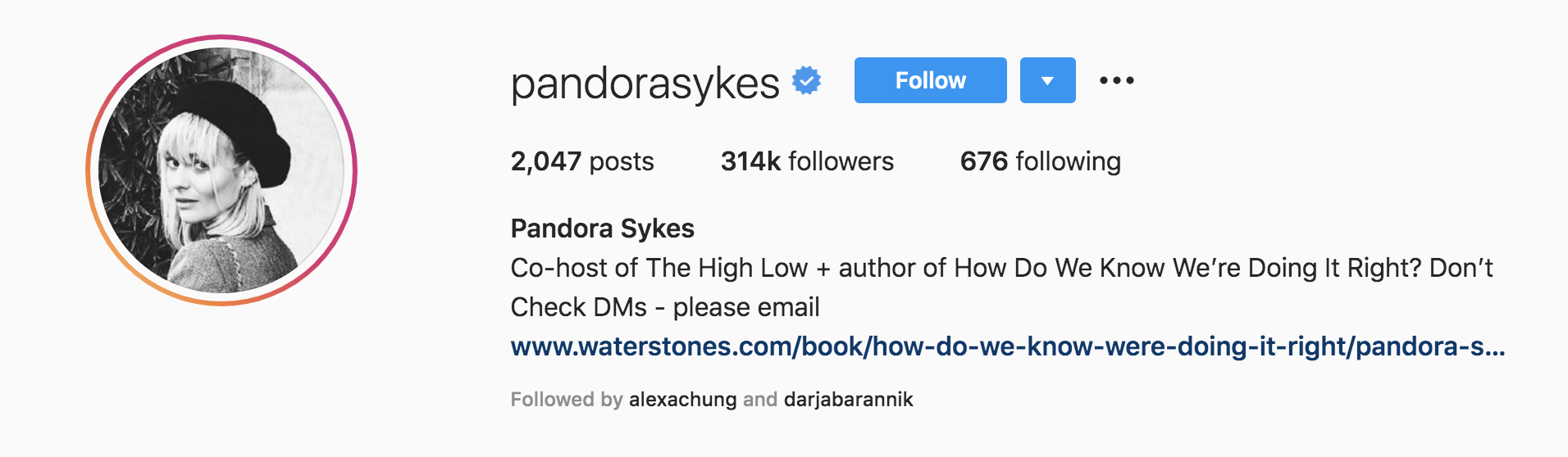 Screen Shot 2020 06 11 at 12.51.50 PM Top Fashion Influencers - Pandora Sykes