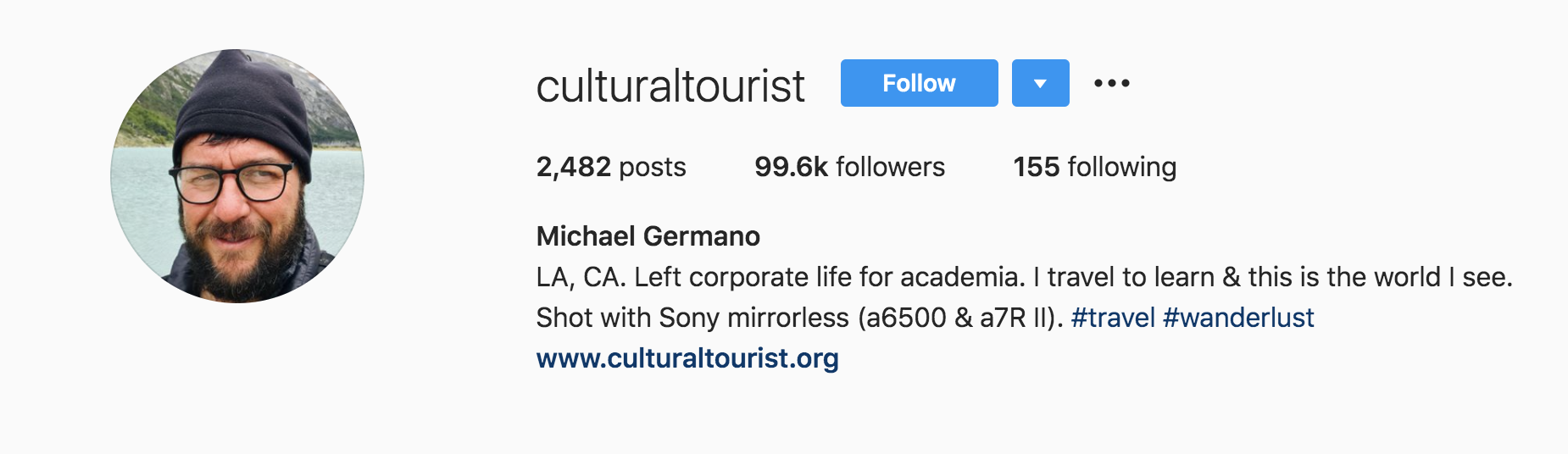 Travel Blogger Instagram