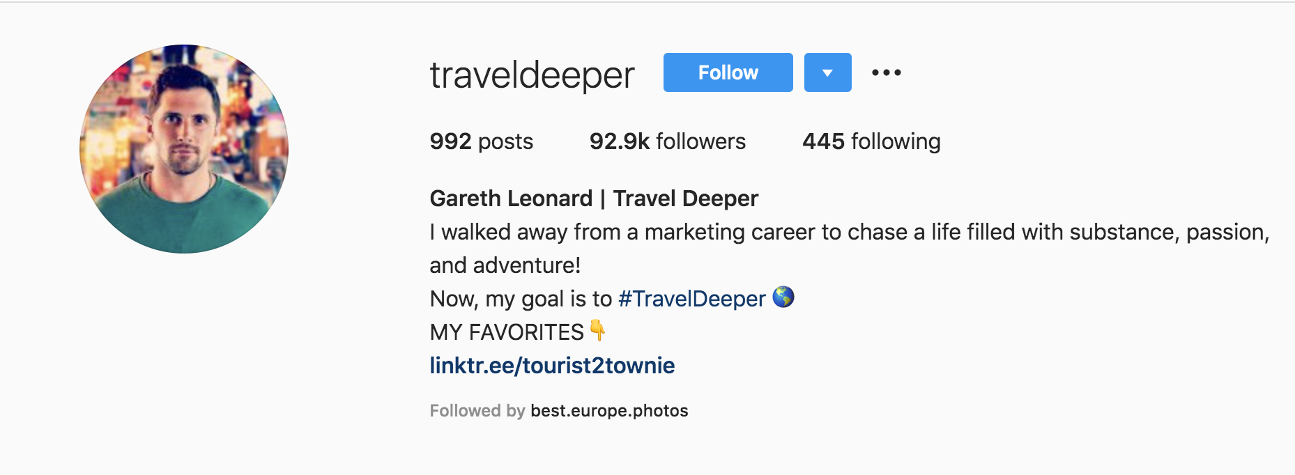 Travel Blogger Instagram