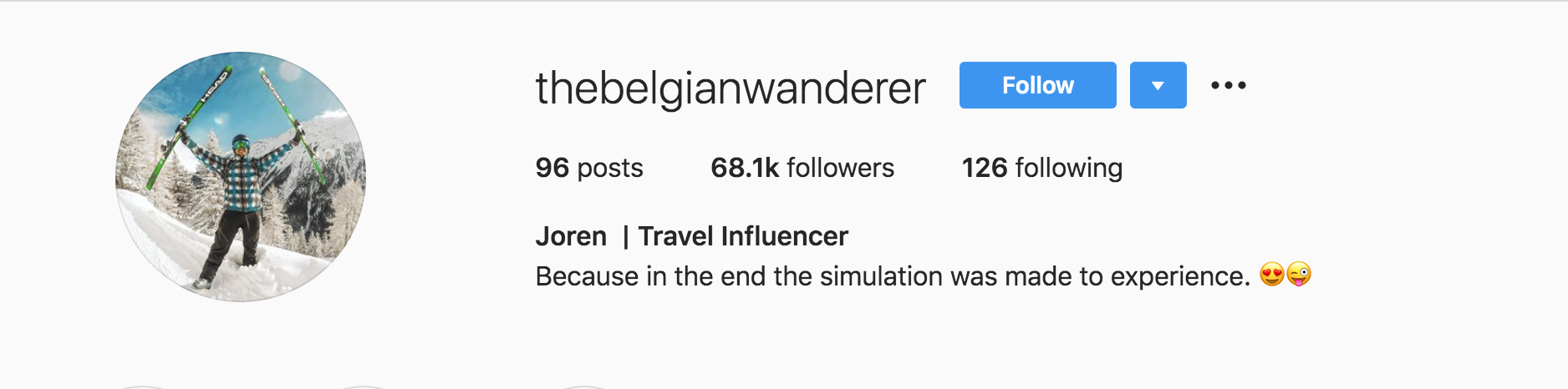 top travel instagrams