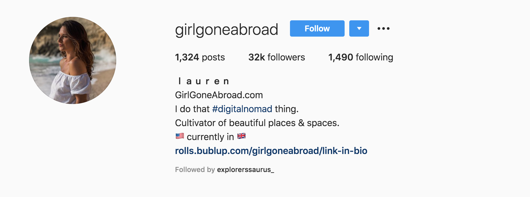 top travel instagrams