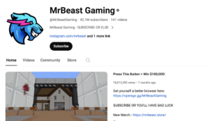 Screen Shot 2024 02 26 at 12.24.23 PM YOUTUBE GAMING INFLUENCERS IN 2024