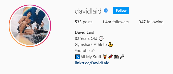 Top Fitness Influencer - David Laid