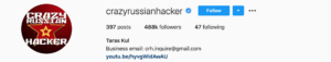 crazy russian hucker Top Tech Influencers