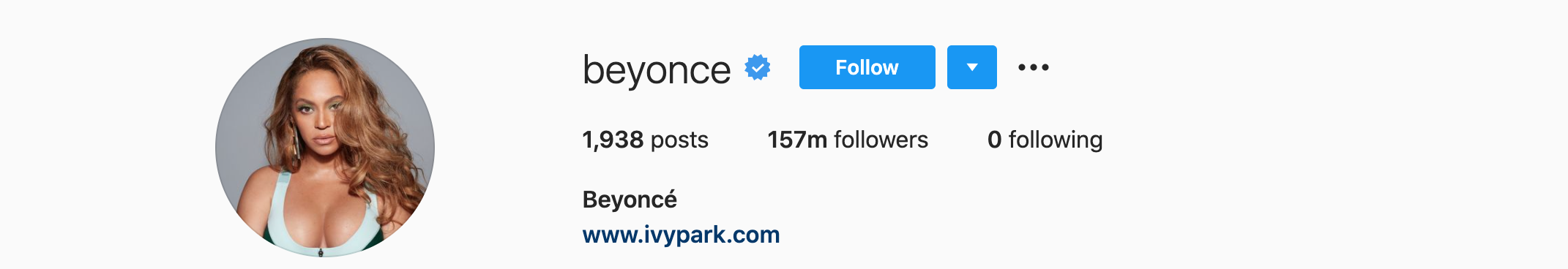 Top Instagram Influencers - BEYONCE KNOWLES