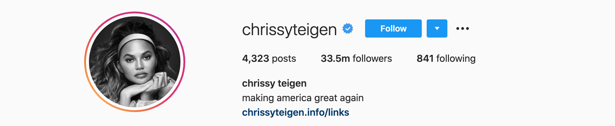 CHRISSY Top Instagram Influencers - CHRISSY TEIGEN