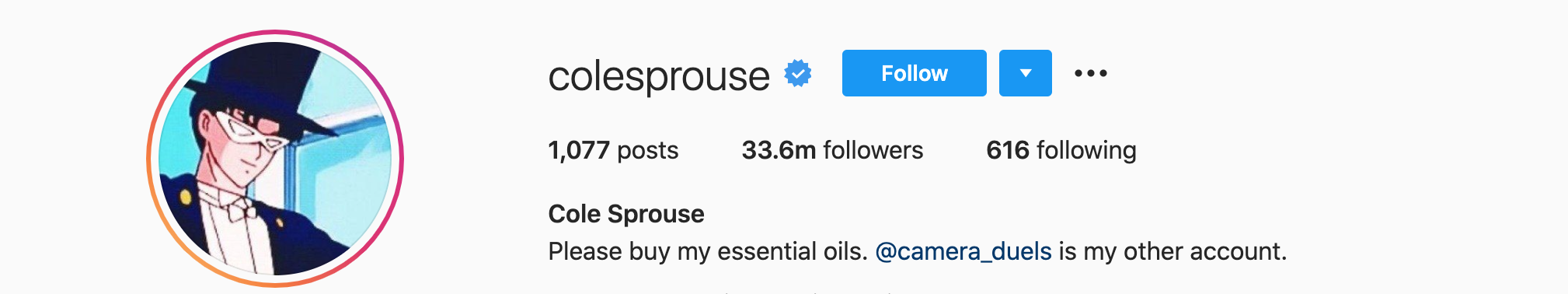 Cole Sprouse Top Instagram Influencers