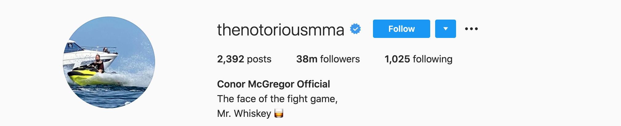 Conor McGregor Top Instagram Influencers - CONOR MCGREGOR