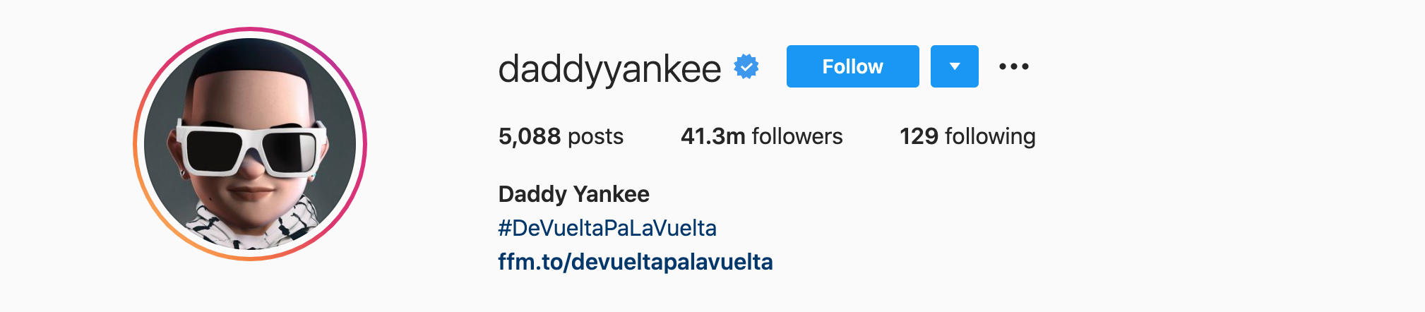 DADDY YANKEE Top Instagram Influencers - DADDY YANKEE